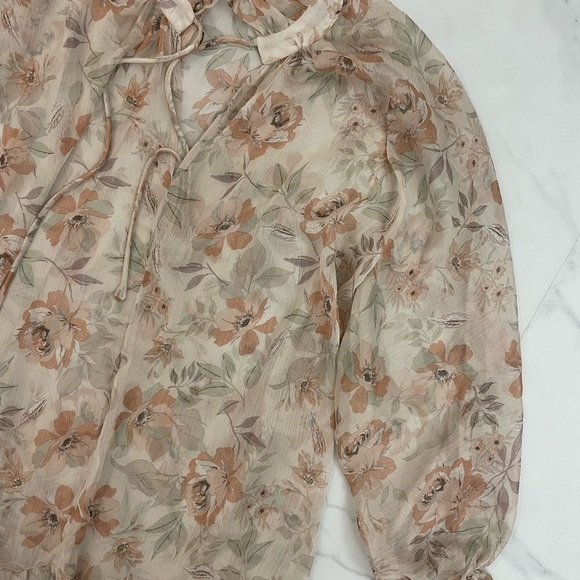 VICI Frolic Floral Tiered Boho Midi Dress Size M - Picture 10 of 14